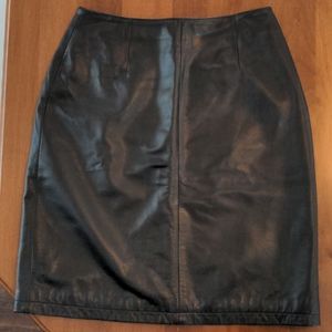 Maxima Wilson's Leather Skirt